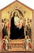 GIOTTO di Bondone Madonna in Majesty painting